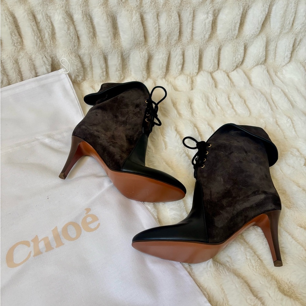 Gorgeous Suede CHLOE Ankle Boots